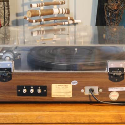 RARE!! Pioneer SPL-100 Vintage Turntable with Shure M55EM Cart & New Elliptical Stylus! image 12