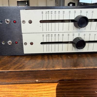 Electrodyne 712L Preamp EQ Channel Strip Racked Pair image 2