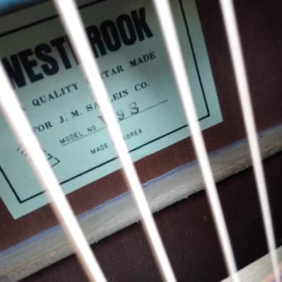Westbrook W-9S Acoustic Parlor Guitar image 15