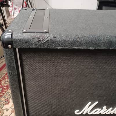 Marshall 1960A Lead 300-Watt 4x12" Angled Guitar Speaker Cabinet 1998 - Present - Black image 3