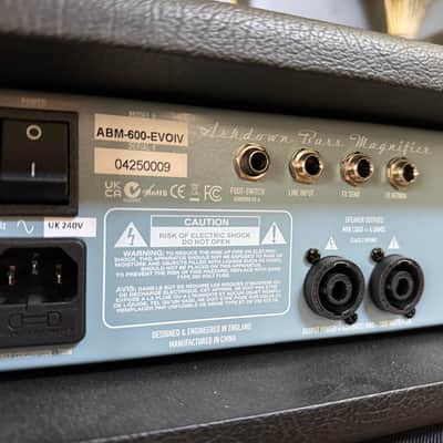 Ashdown ABM400 Limited Edition Bass Amp No.23 of 25 image 4