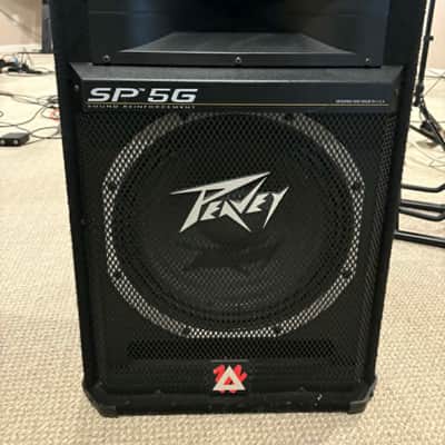 A Pair of Peavey SP 15M 90's - Black image 1