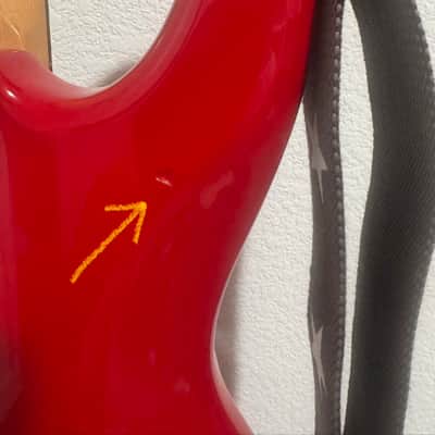 Ibanez RG140 Roadstar 1986 - 1987 - Red/Black image 8
