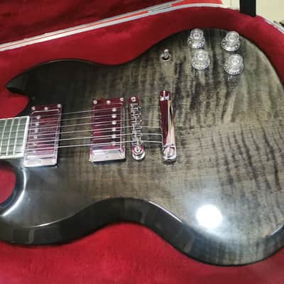 Gibson HP SG Modern TBF 2019 - Trans Black Fade image 2