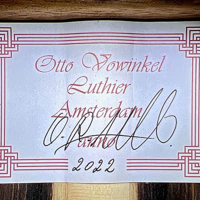 Otto Vowinkel 2022 Classical Guitar Spruce/CSA Rosewood image 11