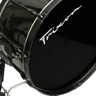 Trixon Field Series Marching Bass Drum 24×14 - Black image 5
