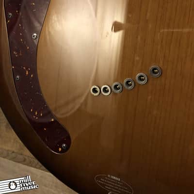 Yamaha AES 800 Electric Guitar Brown Sunburst 1999 image 10