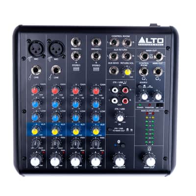 Alto Professional TrueMix 600 - 6-CHANNEL COMPACT MIXER WITH USB AND BLUETOOTH image 2