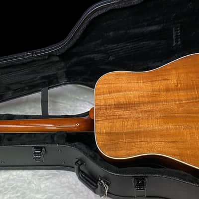 NEW! Gibson Custom Shop Hummingbird Koa/Carpathian Spruce Acoustic-Electric Guitar - Honeyburst - 4.6 lbs - Authorized Dealer! G06395 image 14