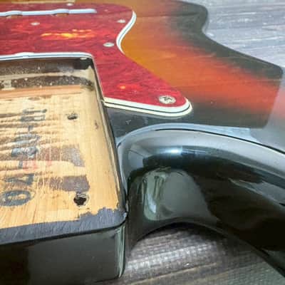 1993-94 Fender Japan JB62-70 Jazz Bass Alder Body 3TS Sunburst Made in Japan image 12