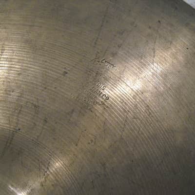 13" Vintage 30s First/Second Stamp Avedis Zildjian HiHat Hi Hat Cymbal 545g image 3