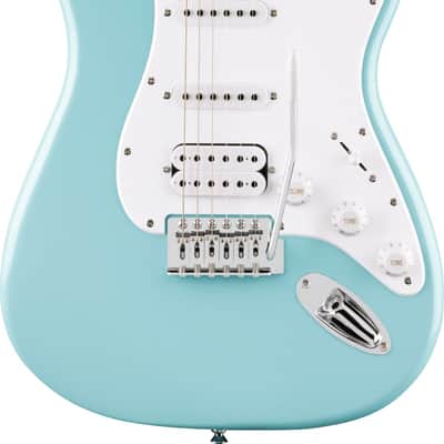 Squier Limited Edition Sonic Stratocaster HSS, Tropical Turquoise image 1