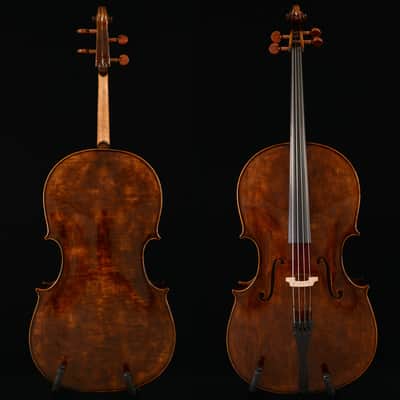 Fantastic Sounding Cello Montagnana Cello Model Chestnut Color No.W006 image 1