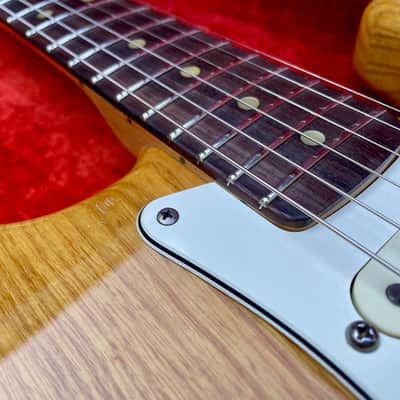 Vintage 1974 Fender Stratocaster Natural Hardtail image 3
