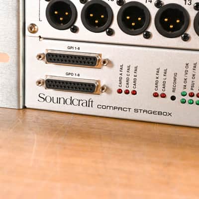 Soundcraft Compact Stagebox - 32 Mic/Line Inputs, 16 Line Outputs CG010MS image 5