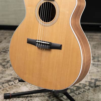 Taylor 214ce-N Nylon Grand Auditorium Acoustic/Electric Guitar with Gig Bag image 4
