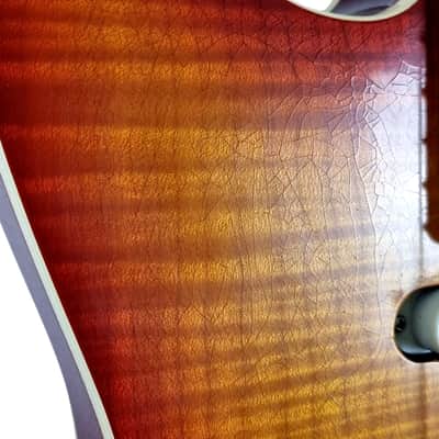 2024 Fender Masterbuilt 1963 Stratocaster Paul Waller Custom Shop - Aged Cherry Sunburst image 11