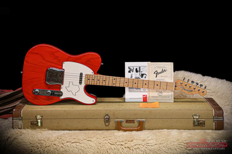 1991 Fender Custom Shop Texas Special Telecaster John Page "Sunrise Orange" image 1