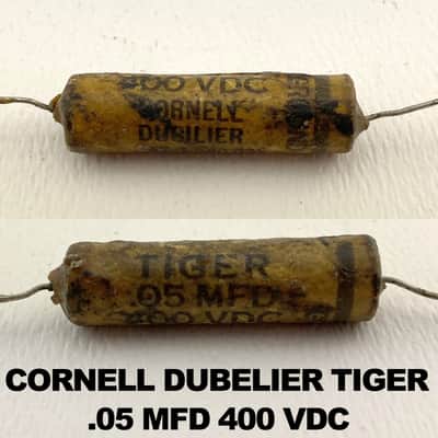 Vintage Sprague Sun Cornell Dubelier Wax Capacitors '50s Lot of 12 image 4