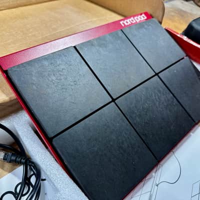 Nord Drum 2 6-Channel Modeling Percussion Synthesizer with Pad Controller 2014 - 2016 - Red with Black Pads image 5