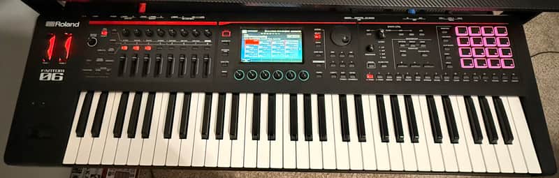 Roland FANTOM-06 61-Key Workstation Keyboard With Roland Bag image 1