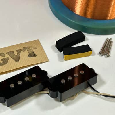 General Vintage Tone 70s Handwound pickups for Precision bass ®️ grey - Grey image 2