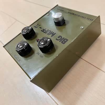 Electro-Harmonix Big Muff Pi Green Russian Sovtek Bubble Font image 4