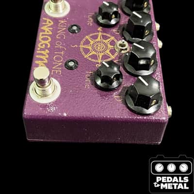 Analogman King of Tone V4 Toggle, PWR Out, 2nd Out, Hi Gain Red Side - Present - Graphic - X19479 image 6