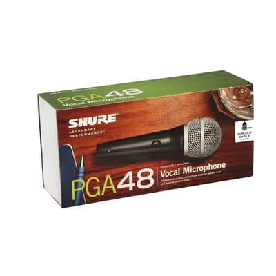 Shure PG ALTA Series PGA48 Cardioid Dynamic Vocal Karaoke Microphone image 2