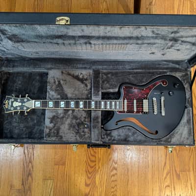 D'Angelico Deluxe Bedford SH Limited Edition HSS 2020 - Matte Black image 7