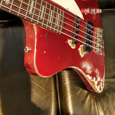 Sandberg California 'SANDBIRD' Aged Hardcore Candy Apple Red image 5
