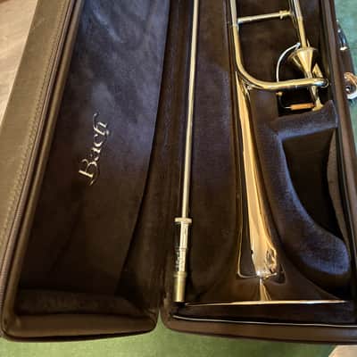 Bach Stradivarius LT42BOG 2000's - Gold Brass Bell/Lightweight Nickel Silver Outer Slide image 8