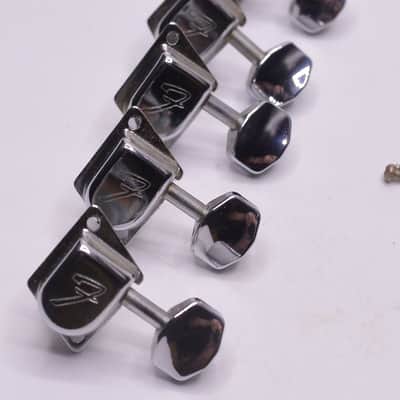 1975 Vintage Fender Stratocaster/Telecaster "F" Logo TUNERS Made in W. Germany 1970's 1976 1977 1978 1979 image 2