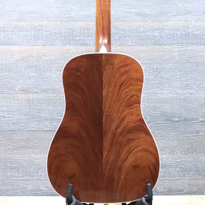 Martin O'ahu HG-28 Solid Flamed Hawaiian Koa HG-14 Fret Acoustic Guitar w/Bag image 3