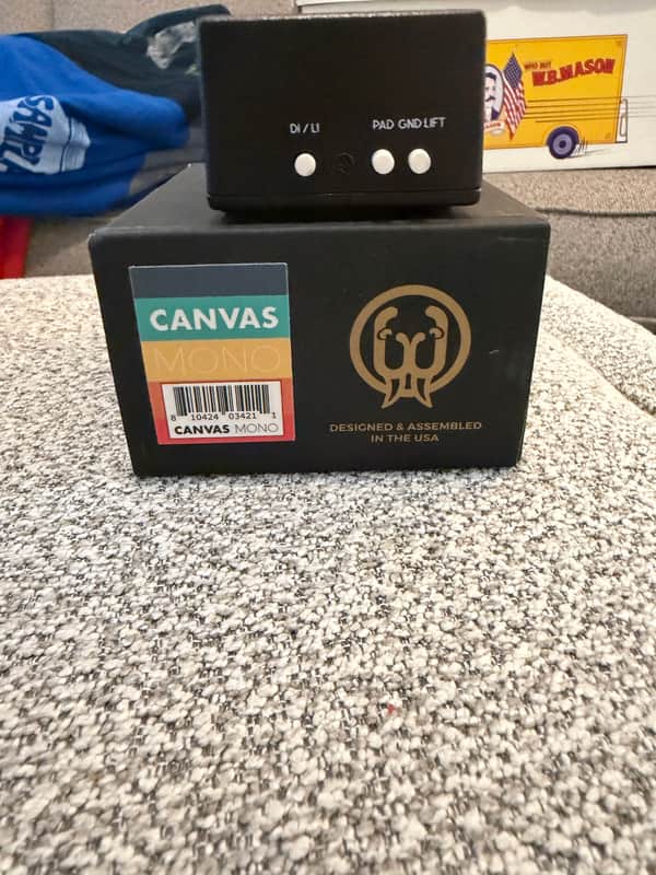 Walrus Audio Canvas Mono Line Isolator Direct Box 2022 - Present - Various