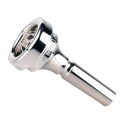 Denis Wick Classic Trombone Mouthpiece Silver Plated, 5880-12CS - V-Type Design for Balanced Tone & Smooth Response - Small Shank Fitting Trombone Accessory 24.7 x 6.5 x 6.1mm image 2