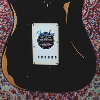 Fender Road Worn '50s Stratocaster 2008 - Black image 10