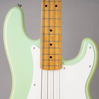 Fender Japan '57 Precision Bass Reissue - 1988 MIJ - Surf Green w/HSC image 4
