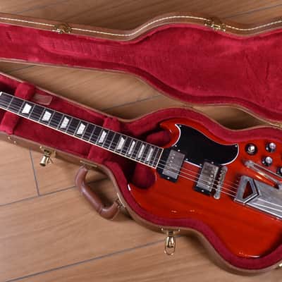 Gibson SG Standard 1961 Sideways Vibrola Vintage Cherry image 3