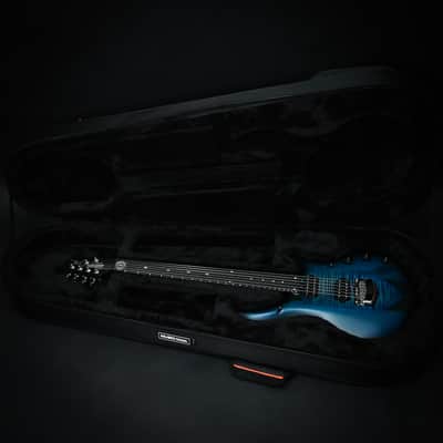 Ernie Ball Music Man John Petrucci Signature Majesty 6 Electric Guitar - Blue Silk (M019494) image 3