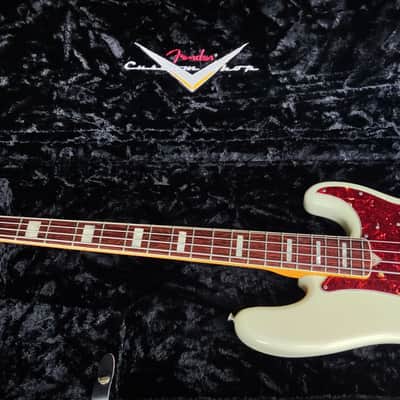 Fender CS Precision (P/J) Bass Pro Closet Classic Relic 2012 - white image 2