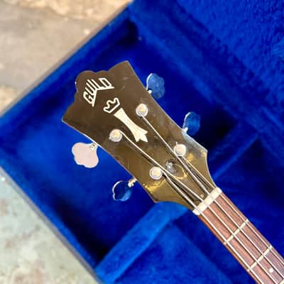 Guild JS-II Jet Star SG Bass 1970’s - Mahogany original vintage USA image 5