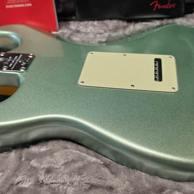 Fender American Professional II Stratocaster BRAND NEW Surf Green Metallic Pearl Rosewood USA Strat Guitar image 9