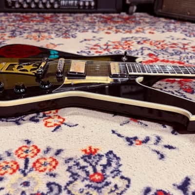 2000 Washburn PS-2000 Rose Paul Stanley Signature USA Custom Shop Limited Edition (46 of 50) w/ Case And COA image 14