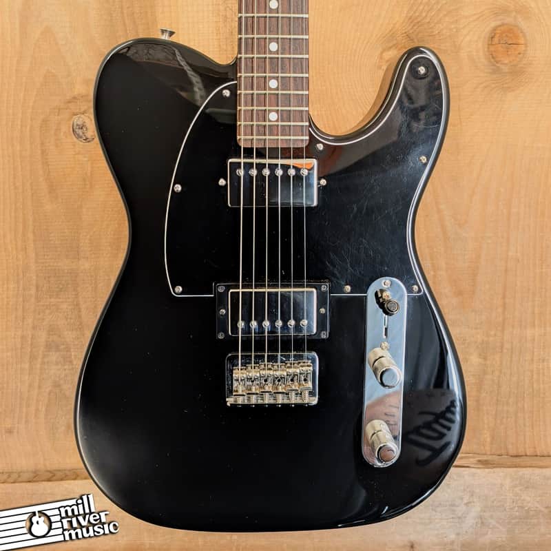 Fender Tele Player II HH Black w/GB *Very Good Condition*