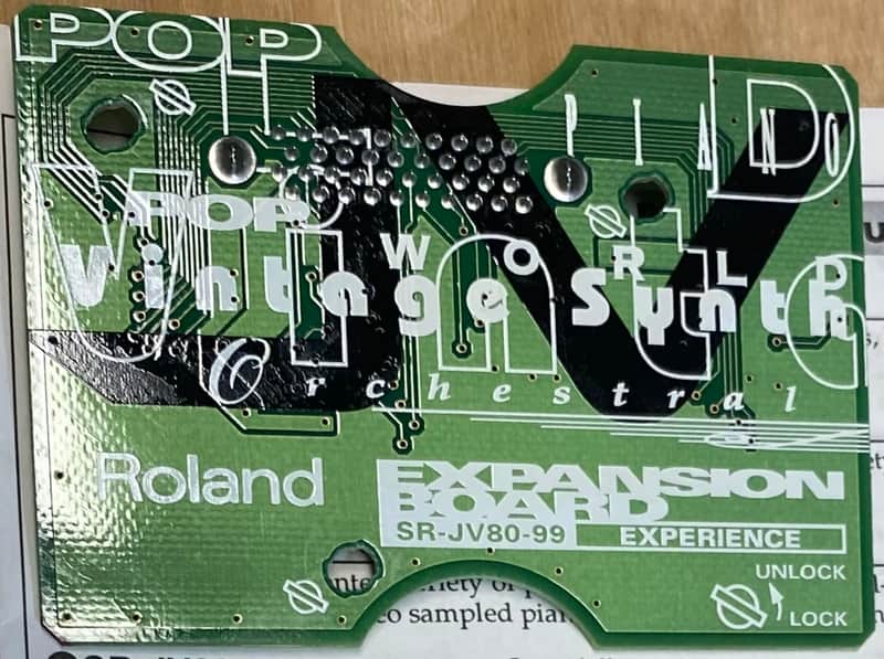 Roland SR-JV80-99 Experience Expansion Board 1990s image 1