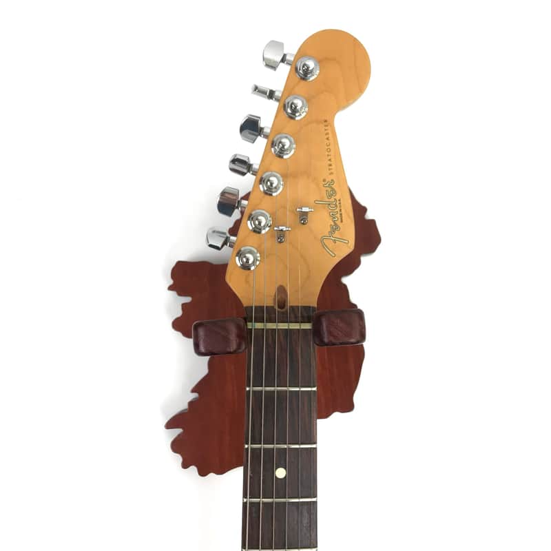 Dannan Brown Guitar Wall Hanger - Unique Ireland Design Wooden