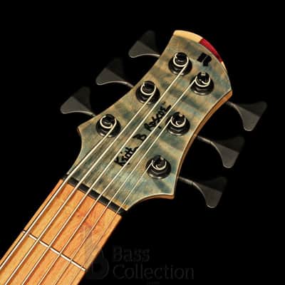 Roscoe LG Custom 6st/34 (Exhibition Grade Quilt Maple Top / Faded Blue Jean) image 9