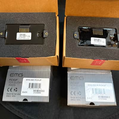 EMG 89X (Bridge) & 89X-R (Neck) Calibrated Combo Set 2010 & 2012 - Black image 3