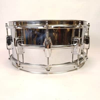 Ludwig 402 Supraphonic 6.5x14"Snare Drum Keystone Badge 7/67 Supra-Phonic 529137 image 5